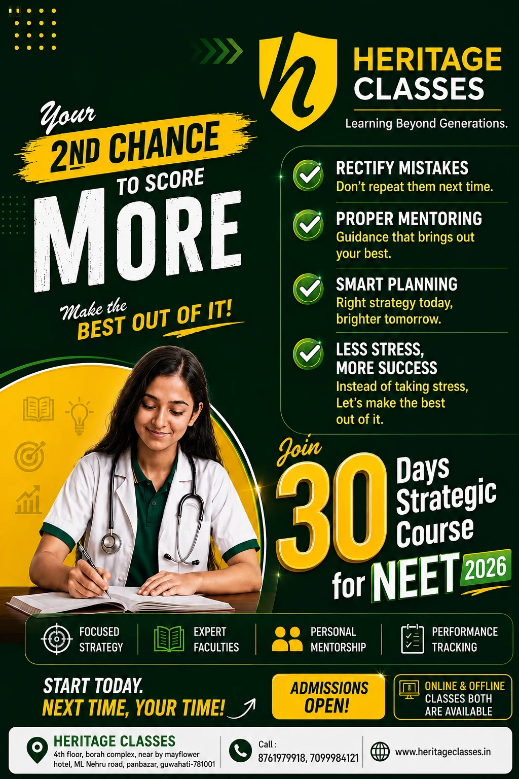 New Jee Admission Heritage Classes 2026
