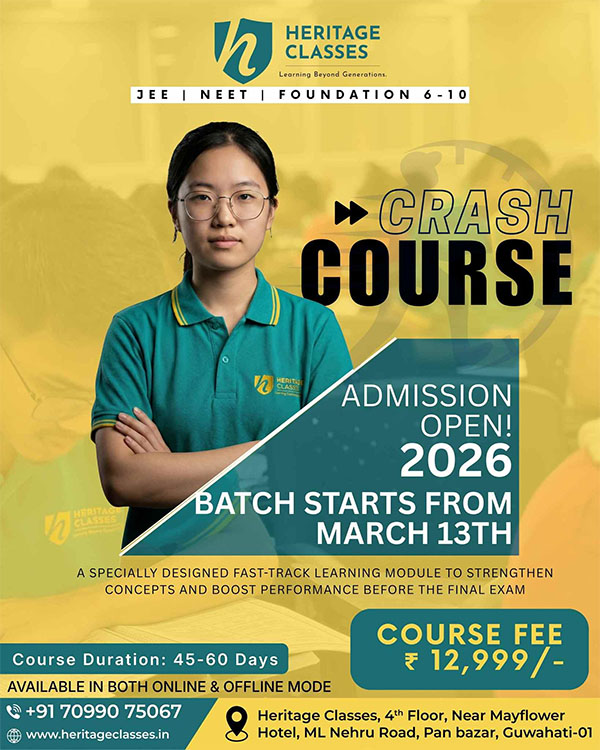 New Jee Admission Heritage Classes